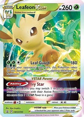 Leafeon VSTAR (SWSH195) (Jumbo Card) [Sword & Shield: Black Star Promos] | Deep Dive Games St. Marys