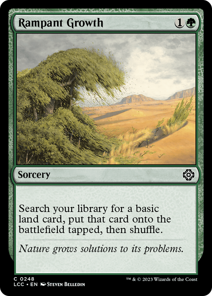 Rampant Growth [The Lost Caverns of Ixalan Commander] | Deep Dive Games St. Marys