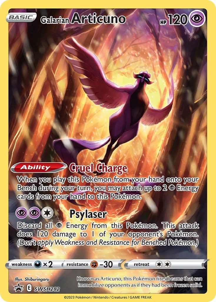 Galarian Articuno (SWSH282) [Sword & Shield: Black Star Promos] | Deep Dive Games St. Marys