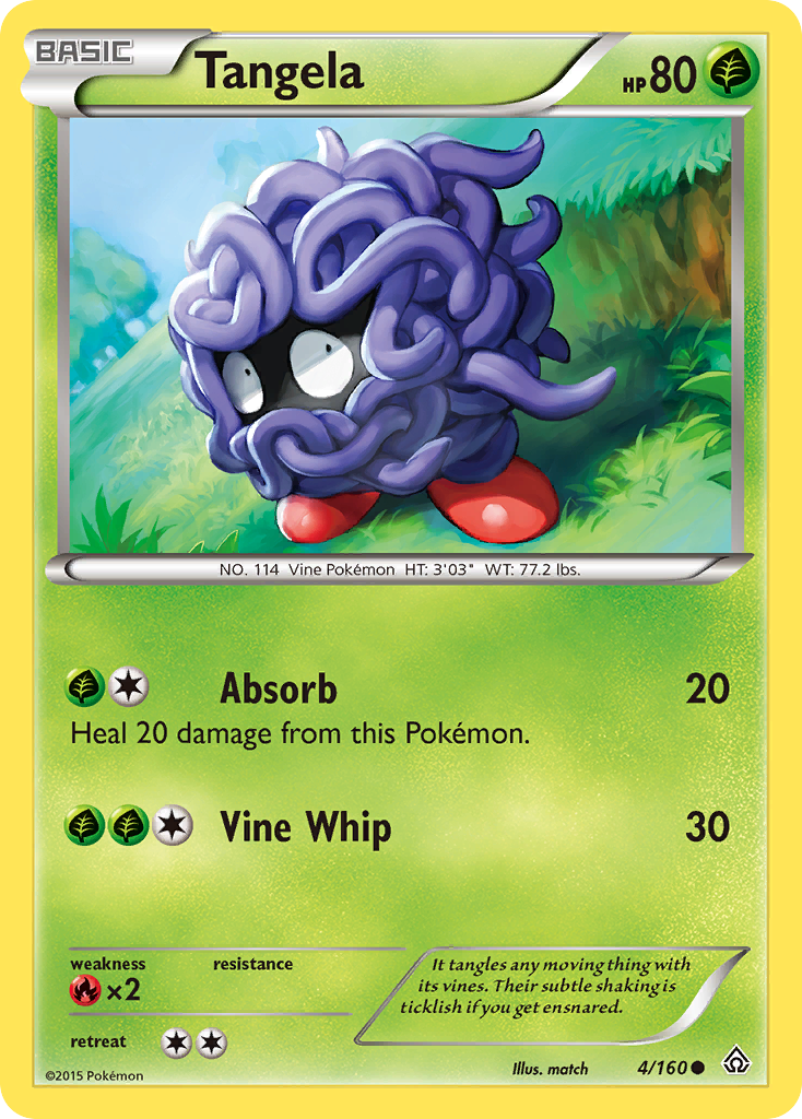 Tangela (4/160) [XY: Primal Clash] | Deep Dive Games St. Marys