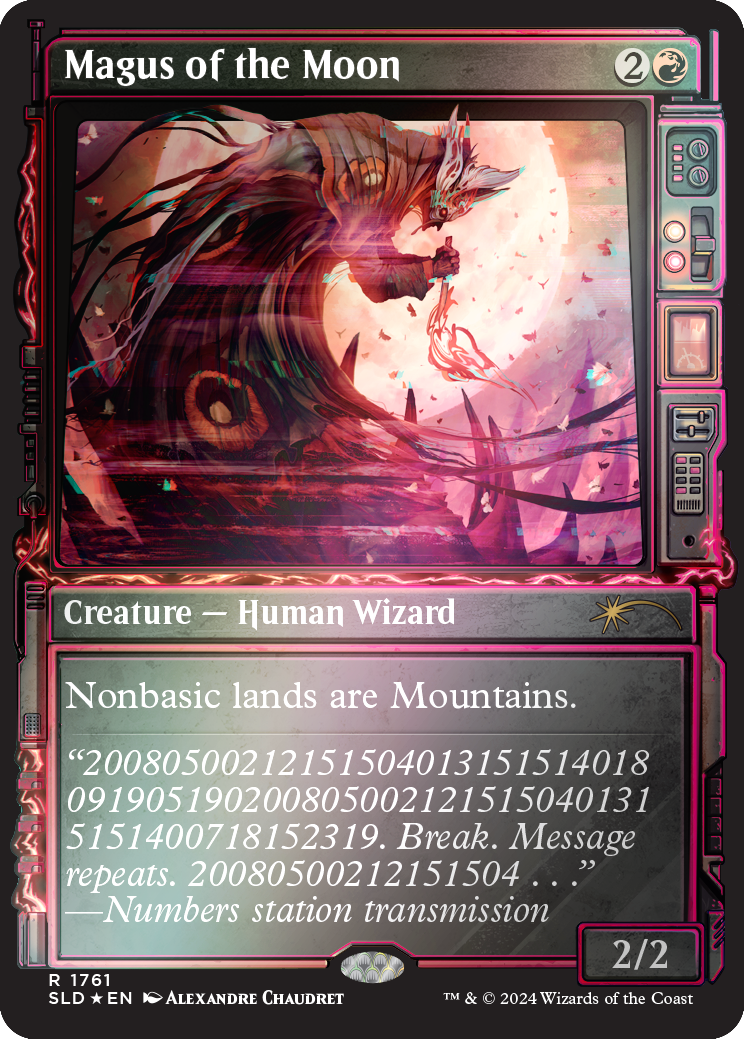 Magus of the Moon (Rainbow Foil) [Secret Lair Drop Series] | Deep Dive Games St. Marys