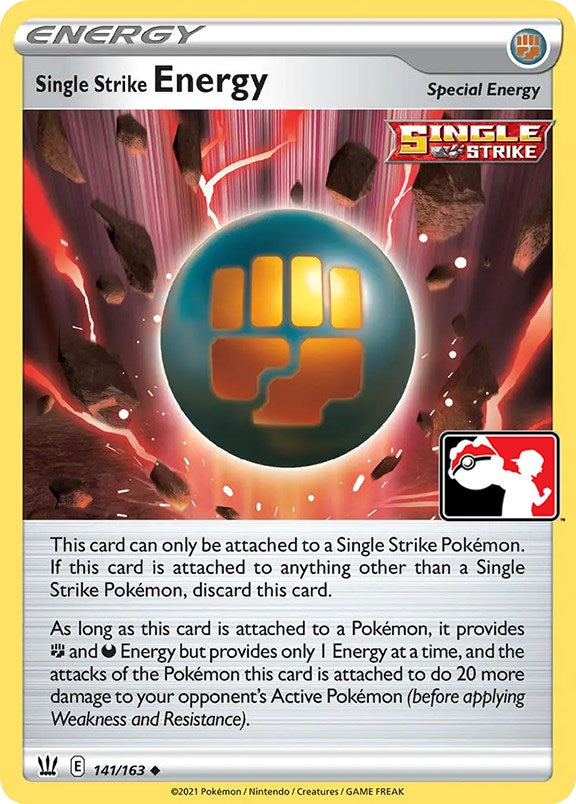 Single Strike Energy (141/163) [Prize Pack Series Two] | Deep Dive Games St. Marys