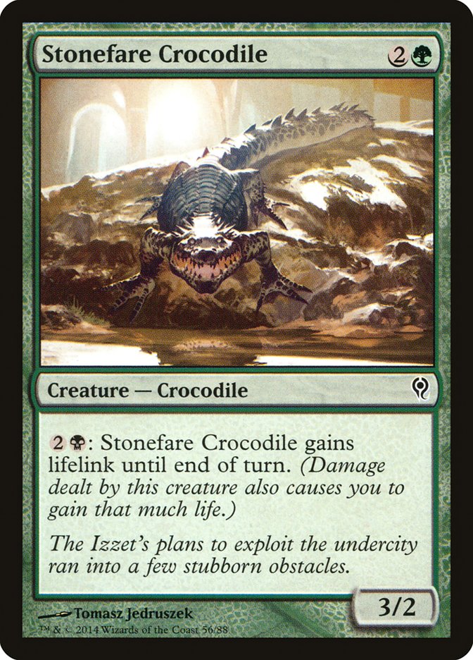 Stonefare Crocodile [Duel Decks: Jace vs. Vraska] | Deep Dive Games St. Marys