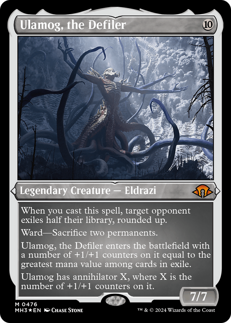 Ulamog, the Defiler (Foil Etched) [Modern Horizons 3] | Deep Dive Games St. Marys