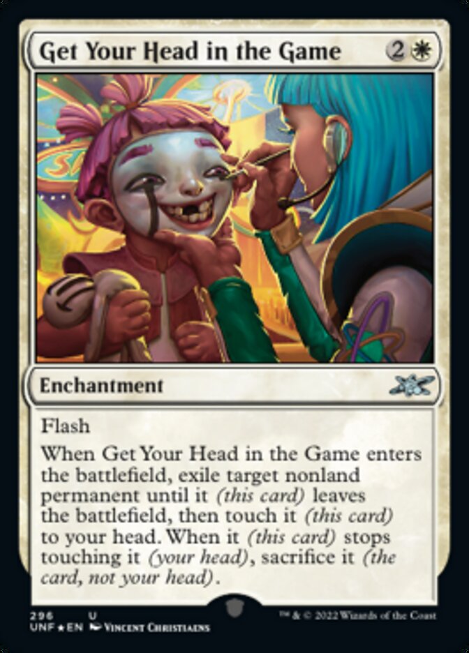 Get Your Head in the Game (Galaxy Foil) [Unfinity] | Deep Dive Games St. Marys