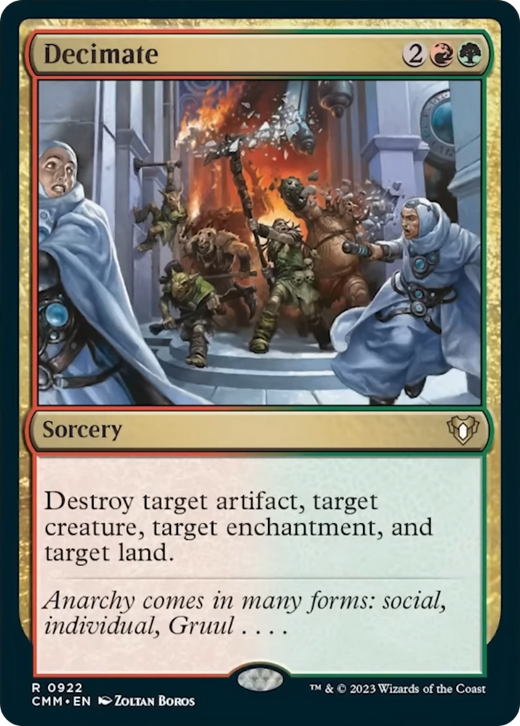 Decimate [Commander Masters] | Deep Dive Games St. Marys