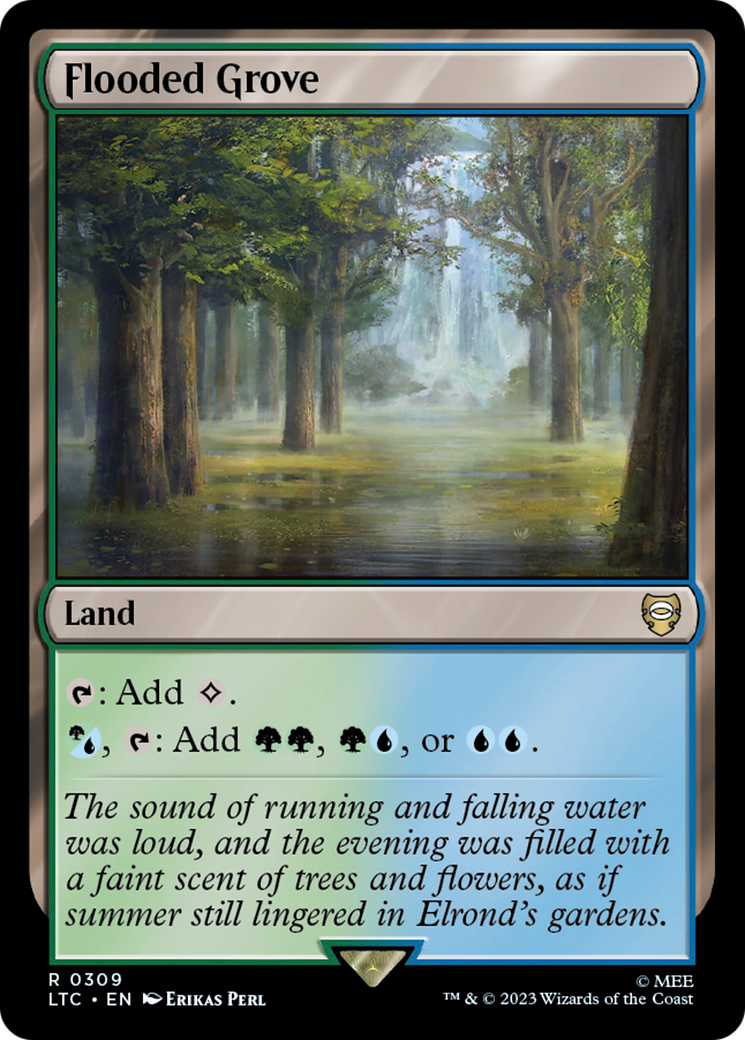 Flooded Grove [The Lord of the Rings: Tales of Middle-Earth Commander] | Deep Dive Games St. Marys