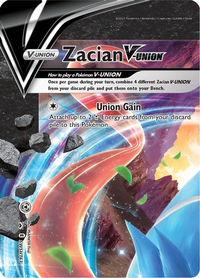 Zacian V-Union (SWSH163) [Sword & Shield: Black Star Promos] | Deep Dive Games St. Marys