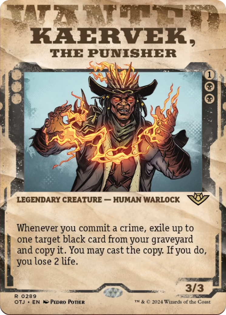 Kaervek, the Punisher (Showcase) [Outlaws of Thunder Junction] | Deep Dive Games St. Marys