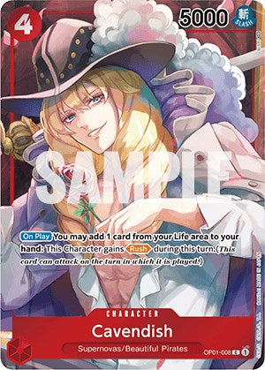 Cavendish (Box Topper) [Romance Dawn] | Deep Dive Games St. Marys