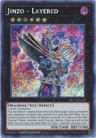 Jinzo - Layered [DLCS-EN149] Secret Rare | Deep Dive Games St. Marys