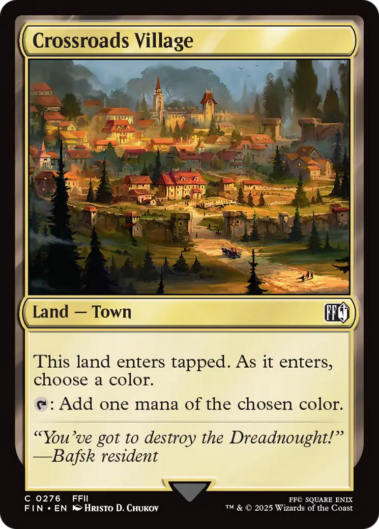Crossroads Village [FINAL FANTASY] | Deep Dive Games St. Marys