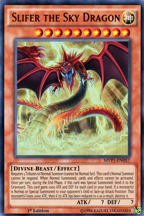 Slifer the Sky Dragon [MVP1-EN057] Ultra Rare | Deep Dive Games St. Marys