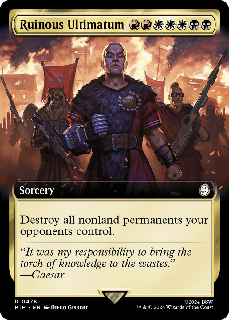Ruinous Ultimatum (Extended Art) [Fallout] | Deep Dive Games St. Marys