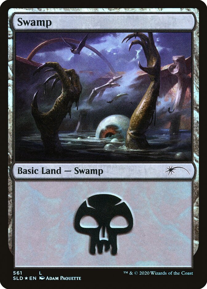 Swamp (Witchcraft) (561) [Secret Lair Drop Promos] | Deep Dive Games St. Marys