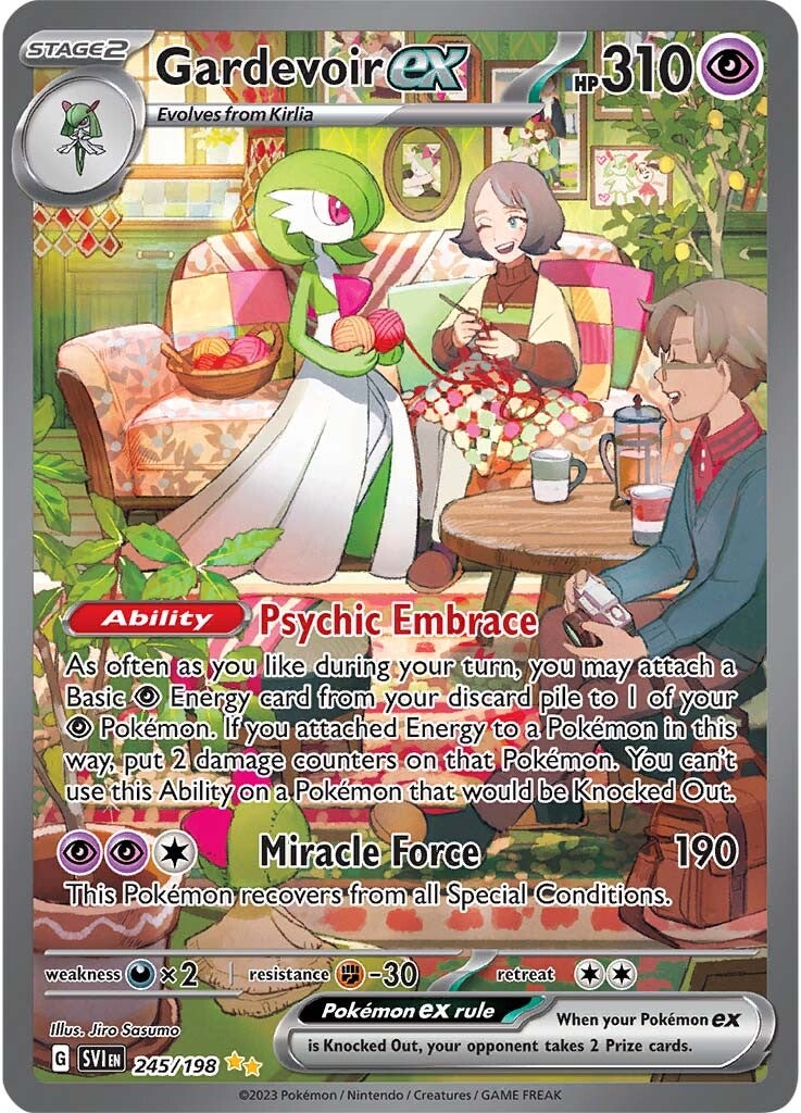 Gardevoir ex (245/198) [Scarlet & Violet: Base Set] | Deep Dive Games St. Marys