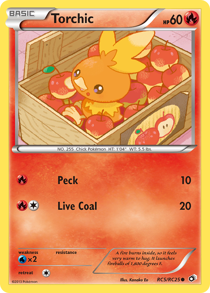 Torchic (RC5/RC25) [Black & White: Legendary Treasures] | Deep Dive Games St. Marys