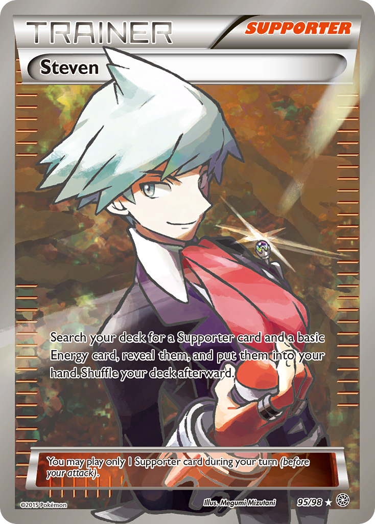 Steven (95/98) [XY: Ancient Origins] | Deep Dive Games St. Marys