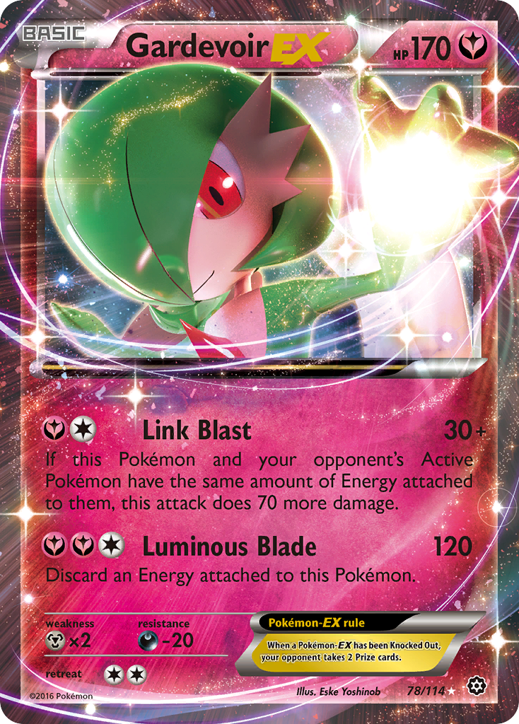 Gardevoir EX (78/114) [XY: Steam Siege] | Deep Dive Games St. Marys