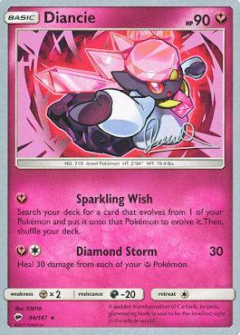 Diancie (94/147) (Infinite Force - Diego Cassiraga) [World Championships 2017] | Deep Dive Games St. Marys