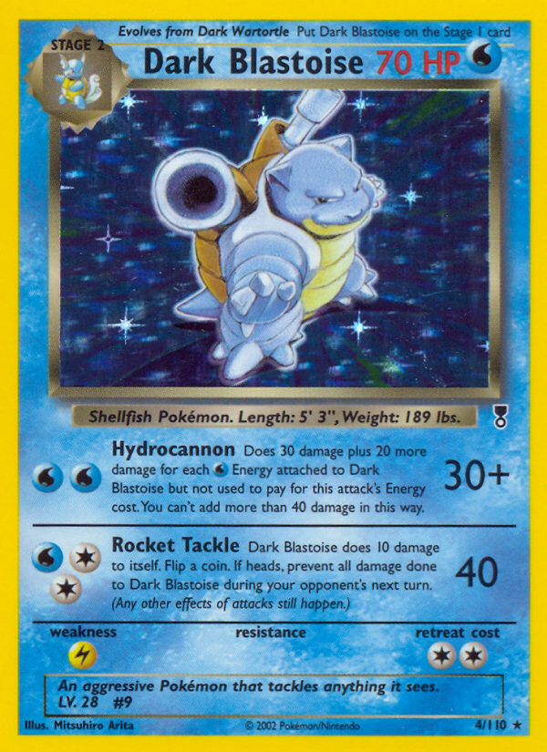 Dark Blastoise (4/110) [Legendary Collection] | Deep Dive Games St. Marys