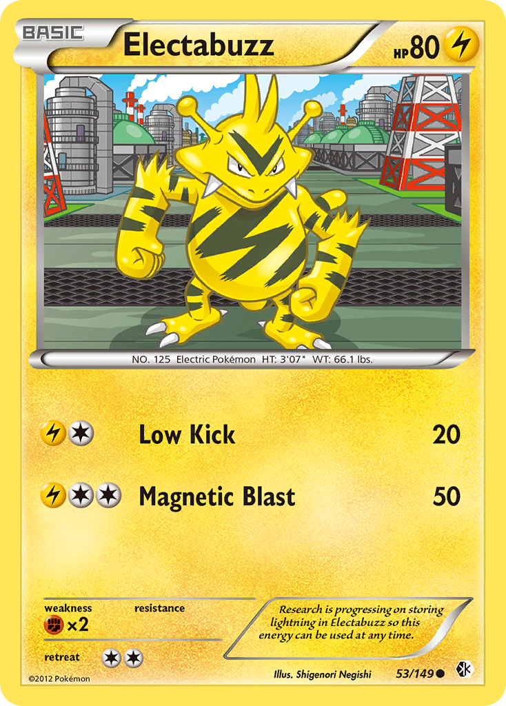 Electabuzz (53/149) [Black & White: Boundaries Crossed] | Deep Dive Games St. Marys