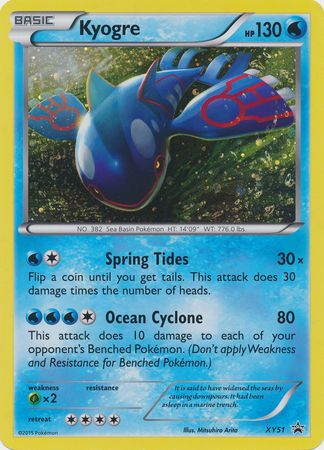 Kyogre (XY51) (Jumbo Card) [XY: Black Star Promos] | Deep Dive Games St. Marys