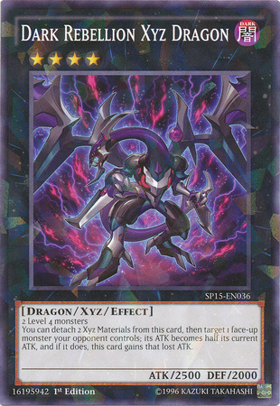 Dark Rebellion Xyz Dragon [SP15-EN036] Shatterfoil Rare | Deep Dive Games St. Marys