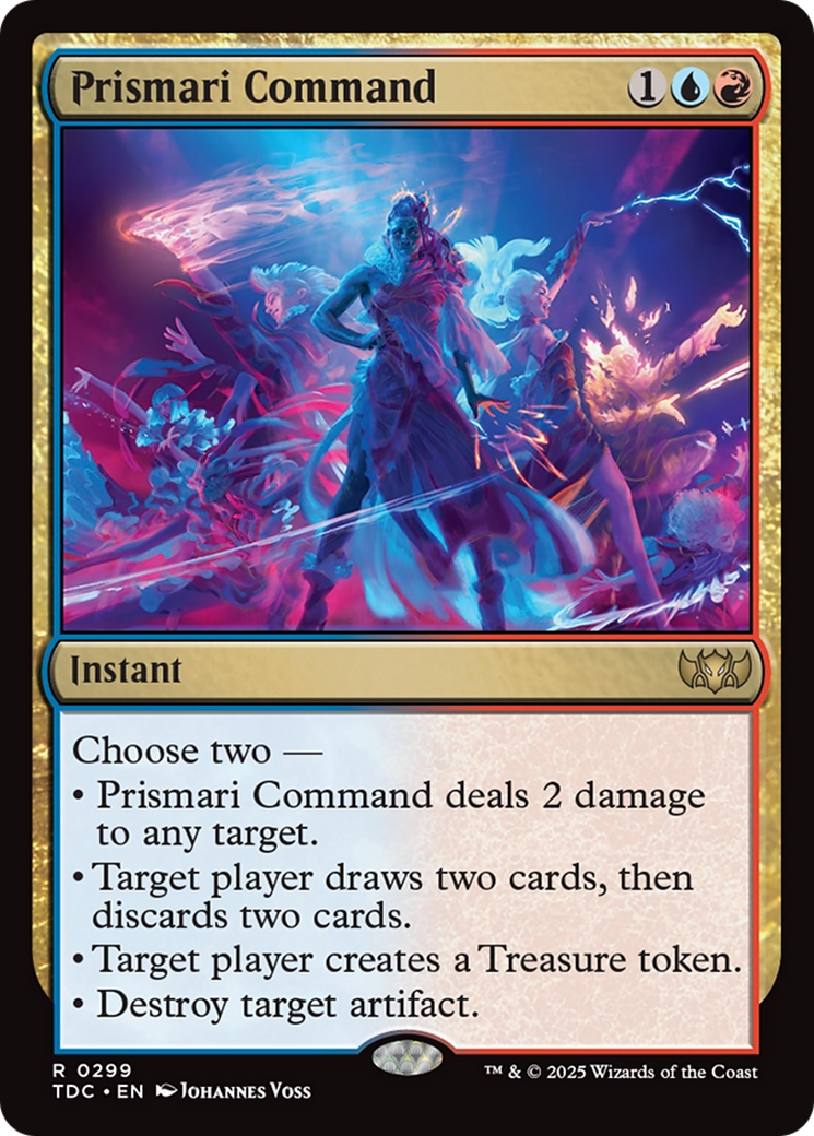 Prismari Command [Tarkir: Dragonstorm Commander] | Deep Dive Games St. Marys
