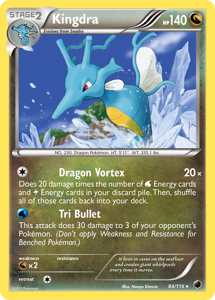 Kingdra (84/116) [Black & White: Plasma Freeze] | Deep Dive Games St. Marys