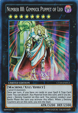 Number 88: Gimmick Puppet of Leo [CT10-EN013] Super Rare | Deep Dive Games St. Marys