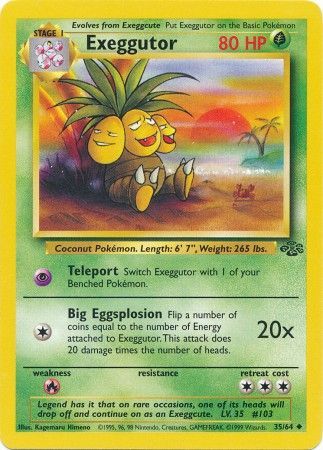 Exeggutor (35/64) [Jungle Unlimited] | Deep Dive Games St. Marys