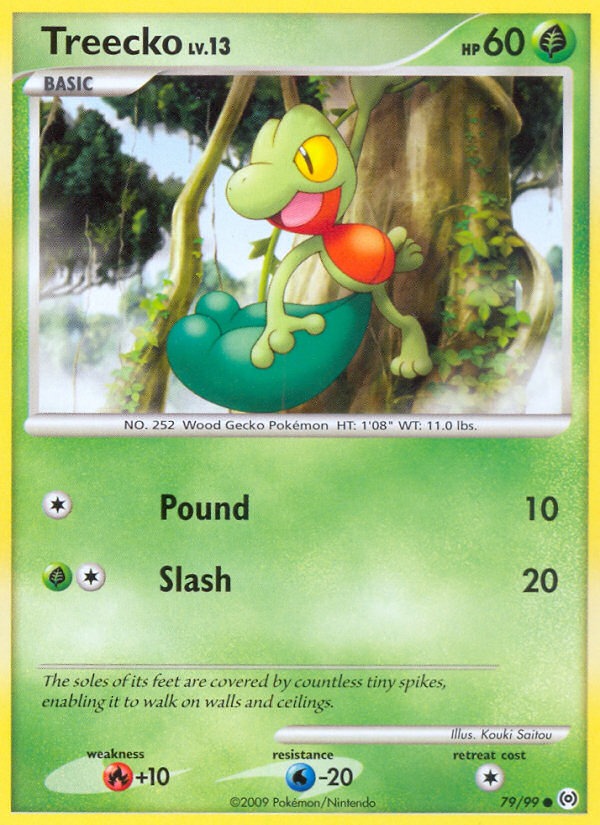 Treecko (79/99) [Platinum: Arceus] | Deep Dive Games St. Marys