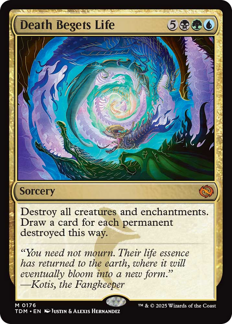 Death Begets Life [Tarkir: Dragonstorm] | Deep Dive Games St. Marys