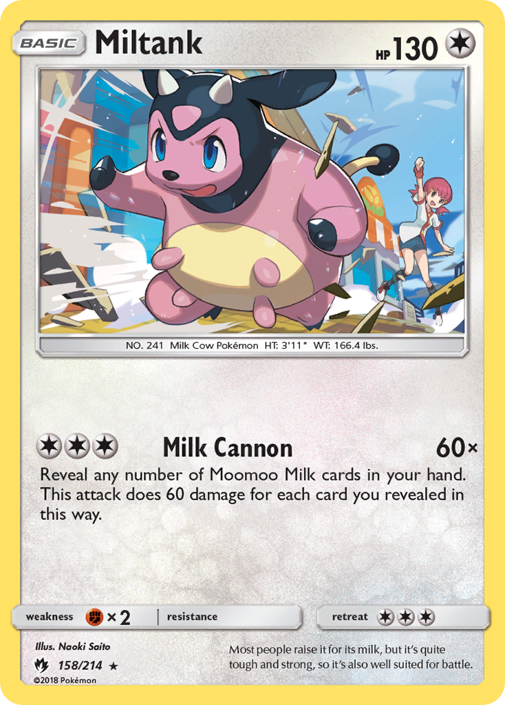 Miltank (158/214) [Sun & Moon: Lost Thunder] | Deep Dive Games St. Marys