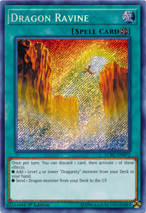 Dragon Ravine [LCKC-EN072] Secret Rare | Deep Dive Games St. Marys