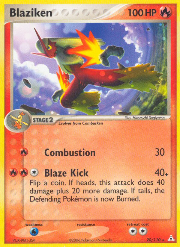 Blaziken (20/110) [EX: Holon Phantoms] | Deep Dive Games St. Marys