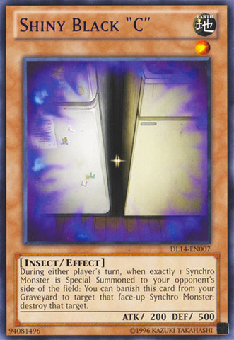 Shiny Black "C" (Purple) [DL14-EN007] Rare | Deep Dive Games St. Marys