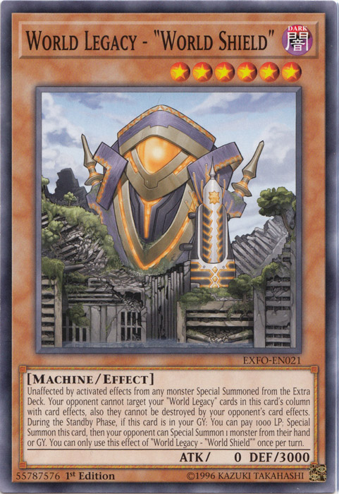 World Legacy - "World Shield" [EXFO-EN021] Common | Deep Dive Games St. Marys