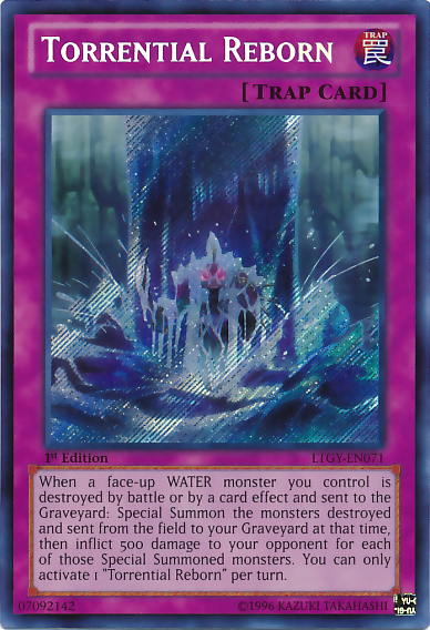 Torrential Reborn [LTGY-EN071] Secret Rare | Deep Dive Games St. Marys