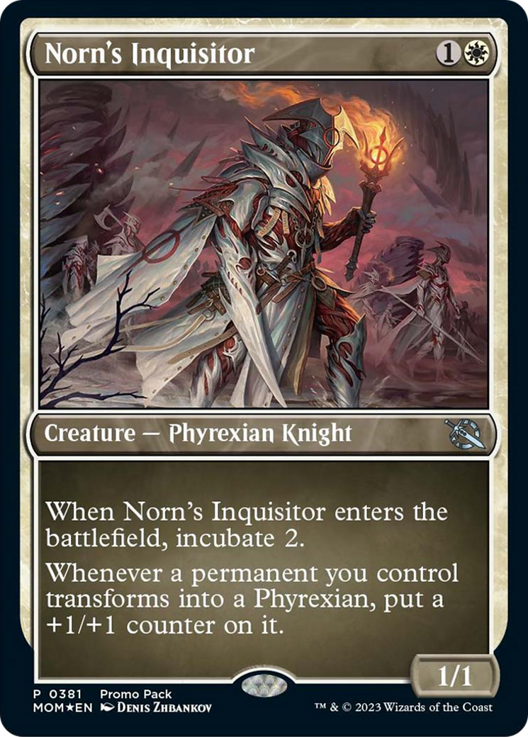 Norn's Inquisitor (Promo Pack) [March of the Machine Promos] | Deep Dive Games St. Marys