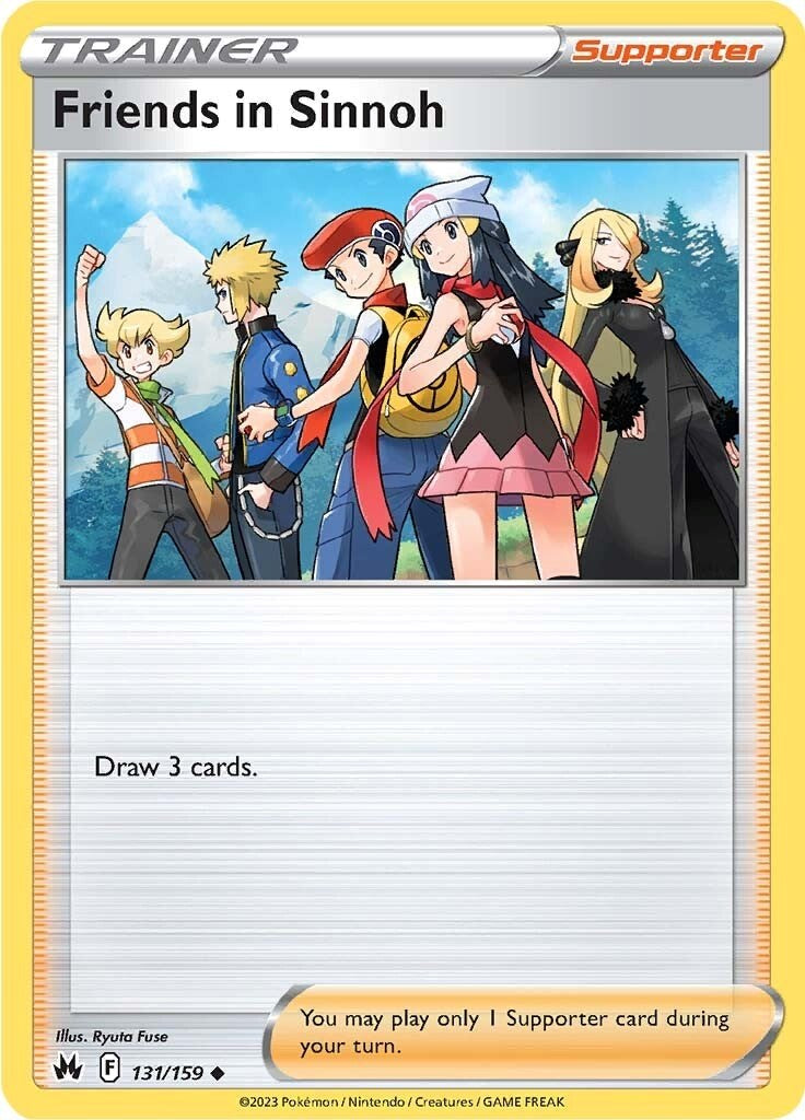 Friends in Sinnoh (131/159) [Sword & Shield: Crown Zenith] | Deep Dive Games St. Marys