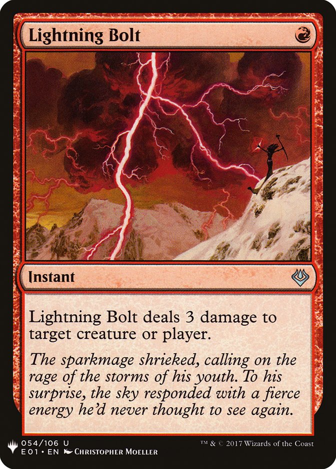 Lightning Bolt [Mystery Booster] | Deep Dive Games St. Marys
