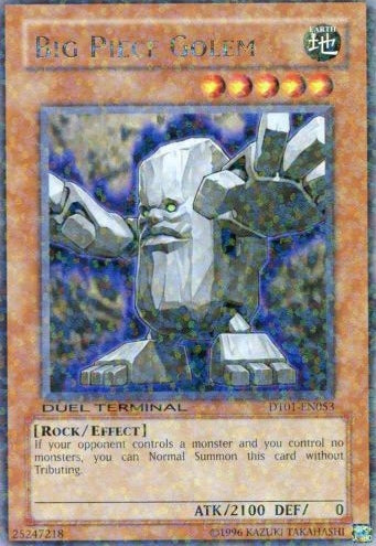 Big Piece Golem [DT01-EN053] Rare | Deep Dive Games St. Marys