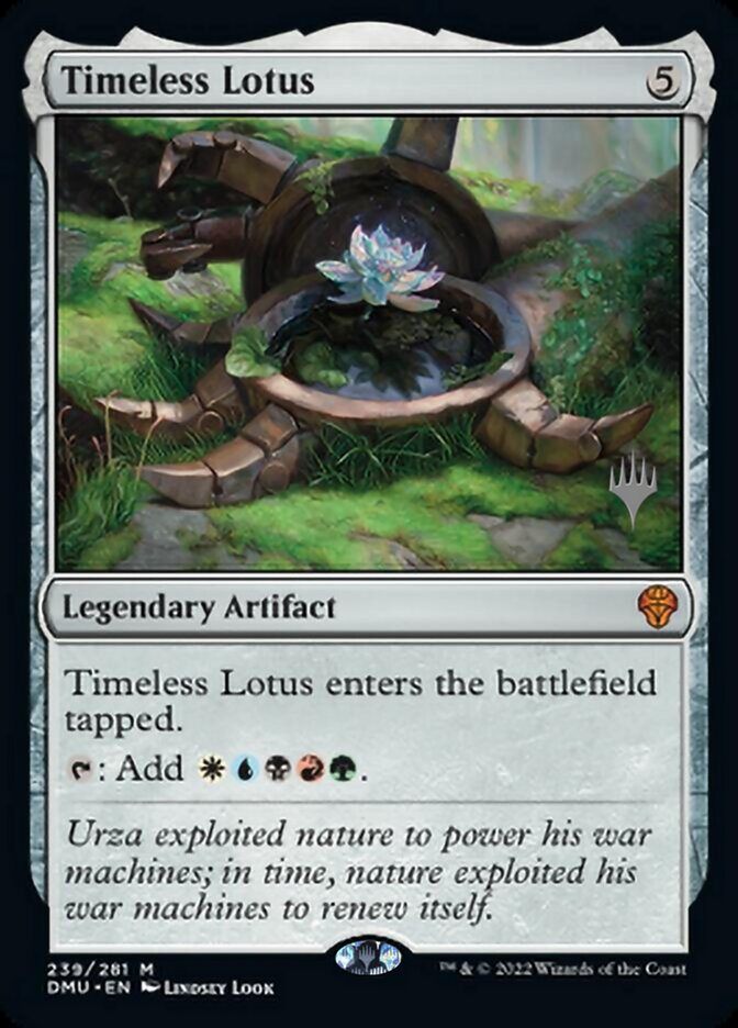 Timeless Lotus (Promo Pack) [Dominaria United Promos] | Deep Dive Games St. Marys