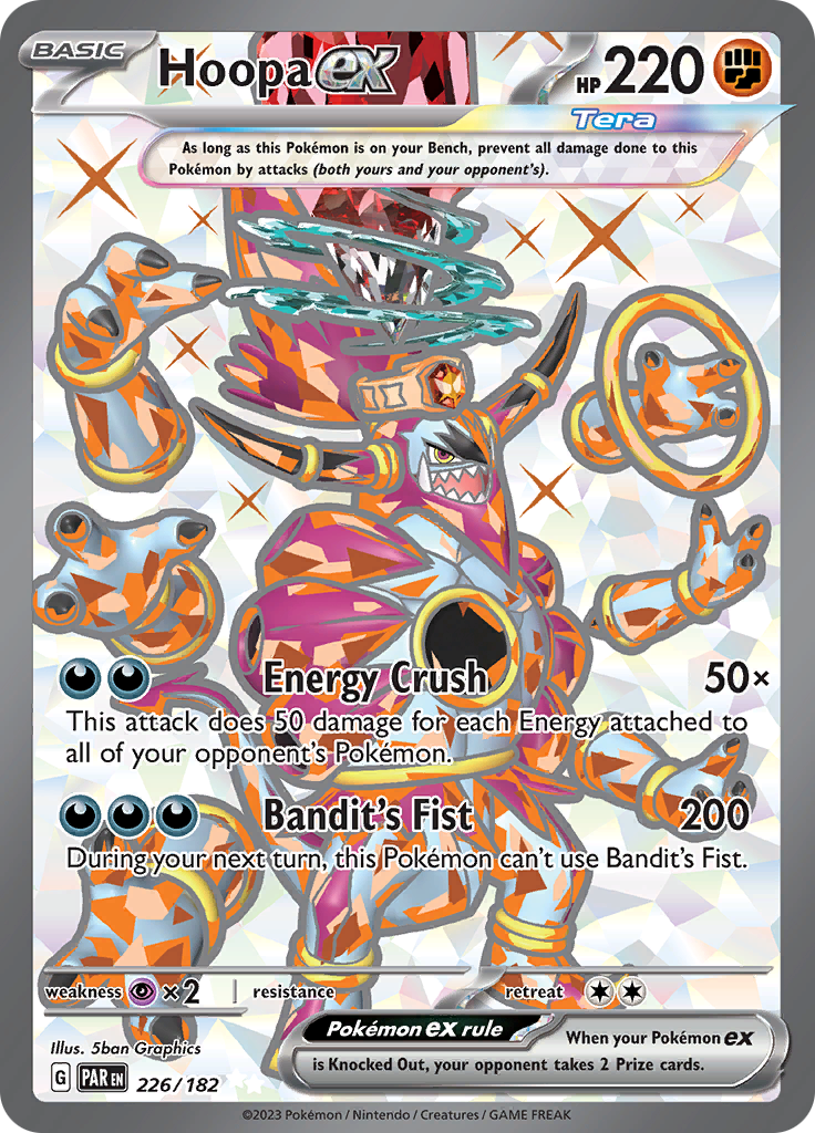 Hoopa ex (226/182) [Scarlet & Violet: Paradox Rift] | Deep Dive Games St. Marys