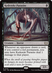 Kederekt Parasite [Duskmourn: House of Horror Commander] | Deep Dive Games St. Marys