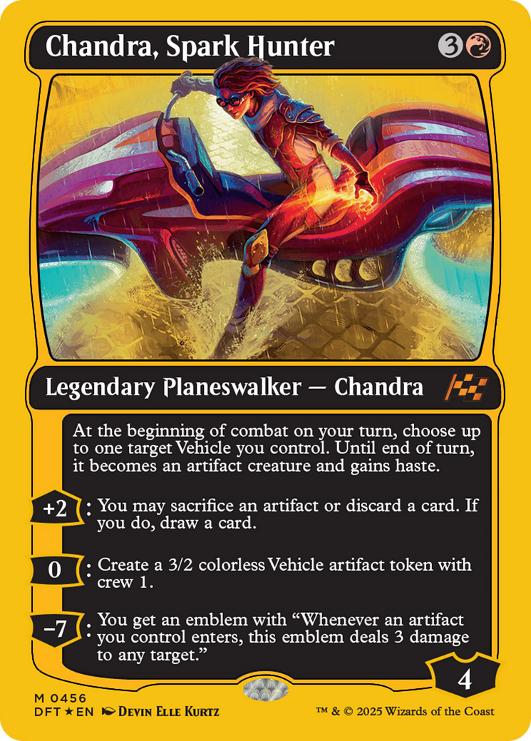 Chandra, Spark Hunter (First-Place Foil) [Aetherdrift] | Deep Dive Games St. Marys