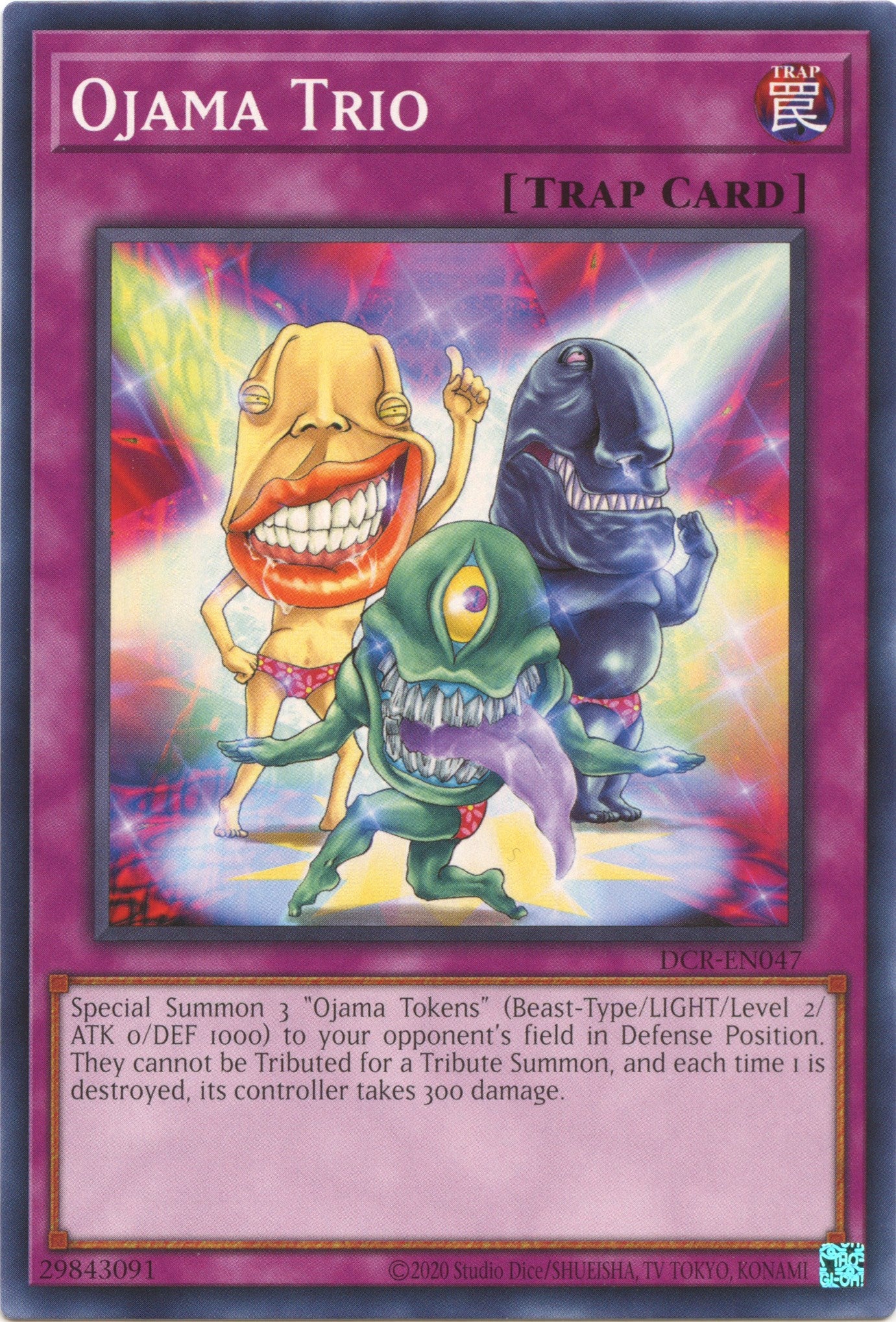 Ojama Trio (25th Anniversary) [DCR-EN047] Common | Deep Dive Games St. Marys