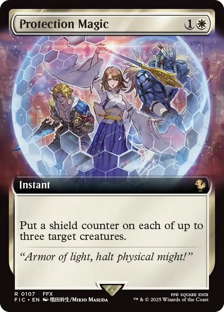 Protection Magic (Extended Art) [FINAL FANTASY Commander] | Deep Dive Games St. Marys